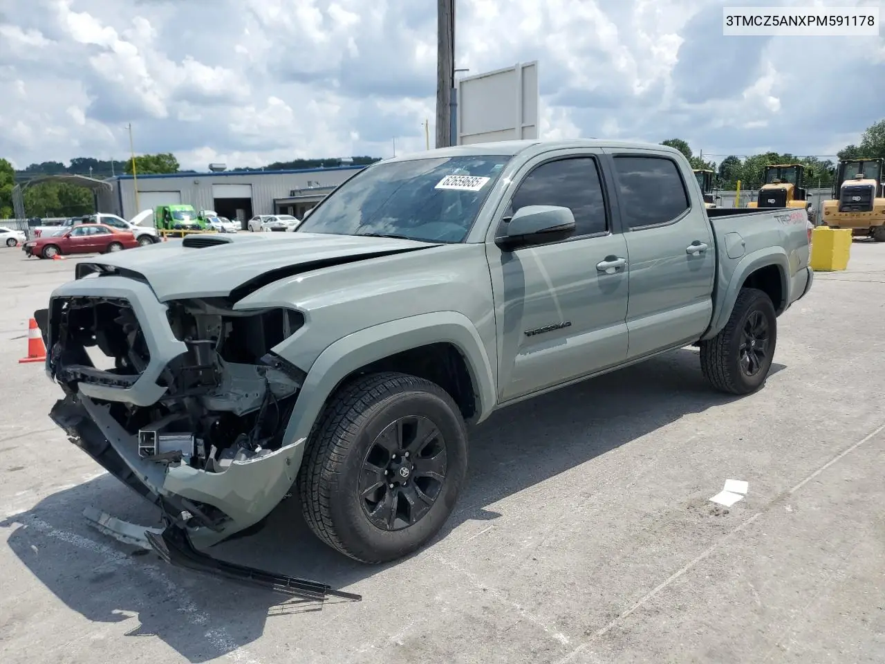 2023 Toyota Tacoma Double Cab VIN: 3TMCZ5ANXPM591178 Lot: 62659685