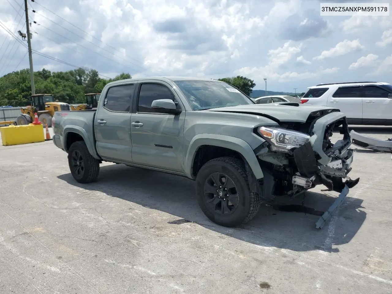 2023 Toyota Tacoma Double Cab VIN: 3TMCZ5ANXPM591178 Lot: 62659685