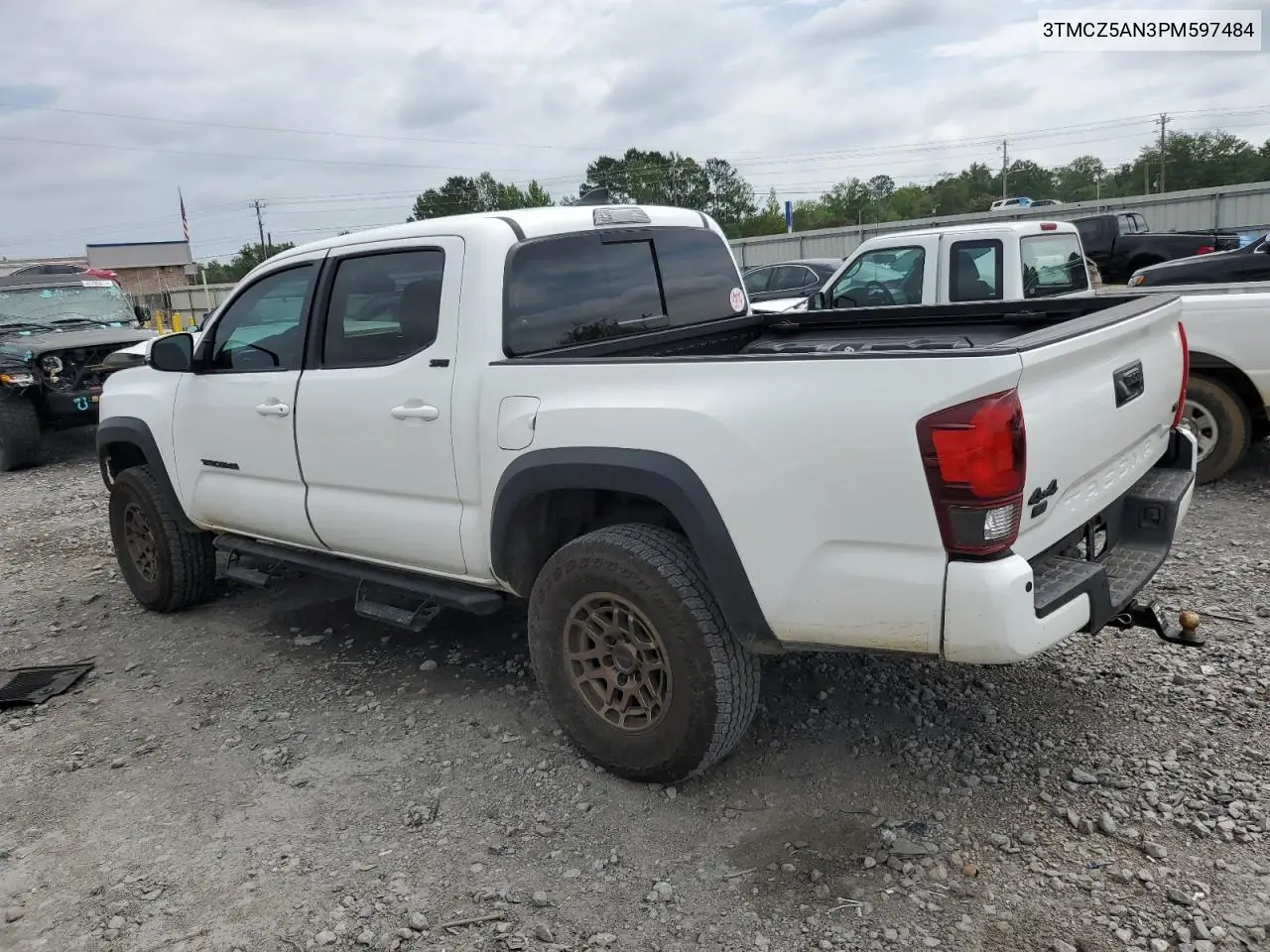 2023 Toyota Tacoma Double Cab VIN: 3TMCZ5AN3PM597484 Lot: 62782915