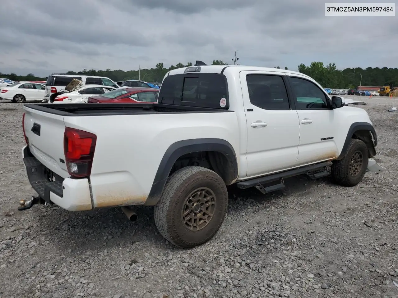 2023 Toyota Tacoma Double Cab VIN: 3TMCZ5AN3PM597484 Lot: 62782915