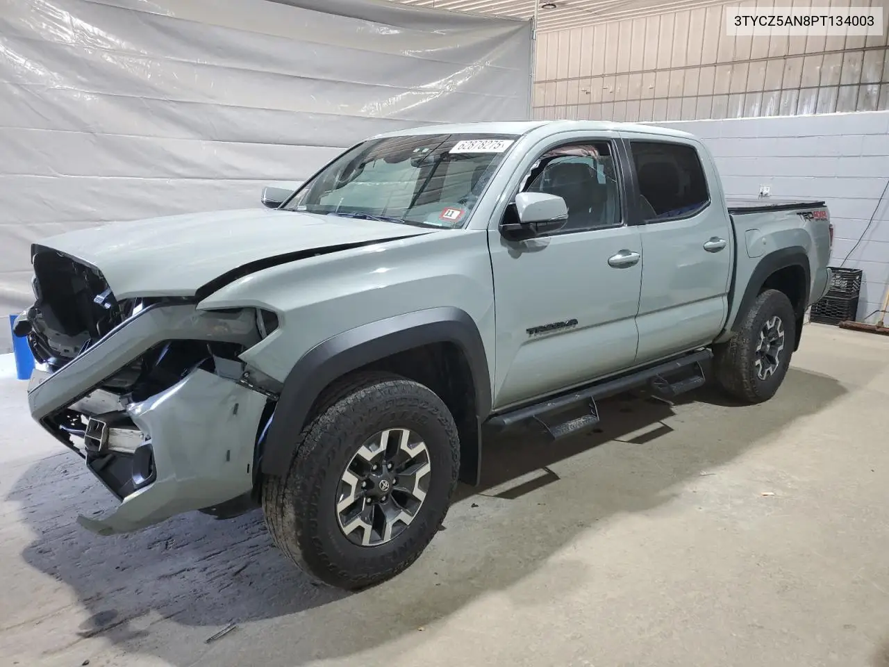 2023 Toyota Tacoma Double Cab VIN: 3TYCZ5AN8PT134003 Lot: 62878275