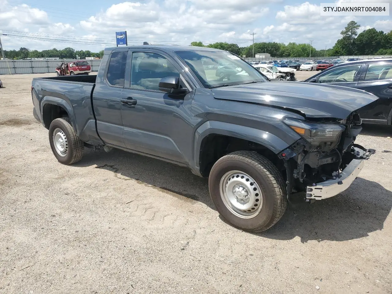 2024 Toyota Tacoma Xtracab VIN: 3TYJDAKN9RT004084 Lot: 56299355
