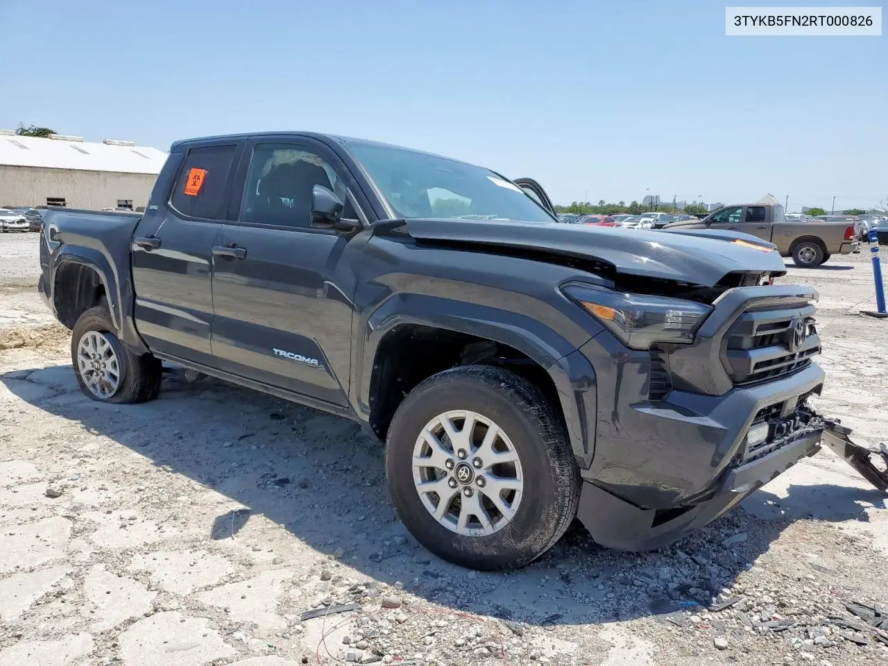 2024 Toyota Tacoma Double Cab VIN: 3TYKB5FN2RT000826 Lot: 56976295