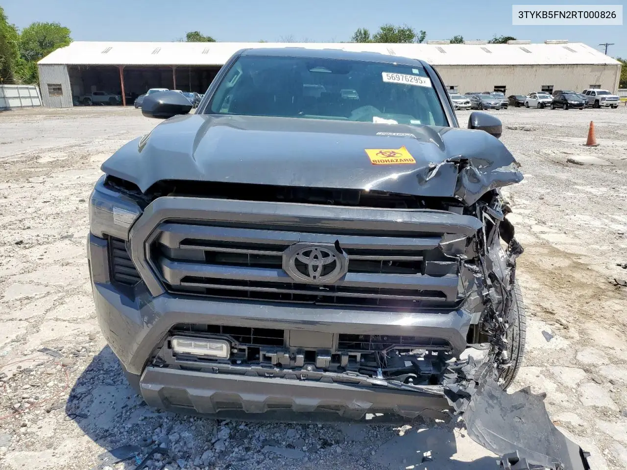 2024 Toyota Tacoma Double Cab VIN: 3TYKB5FN2RT000826 Lot: 56976295