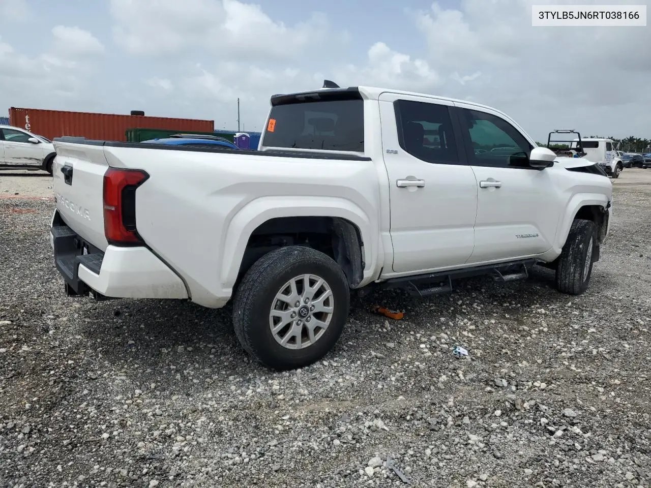 2024 Toyota Tacoma Double Cab VIN: 3TYLB5JN6RT038166 Lot: 62448755