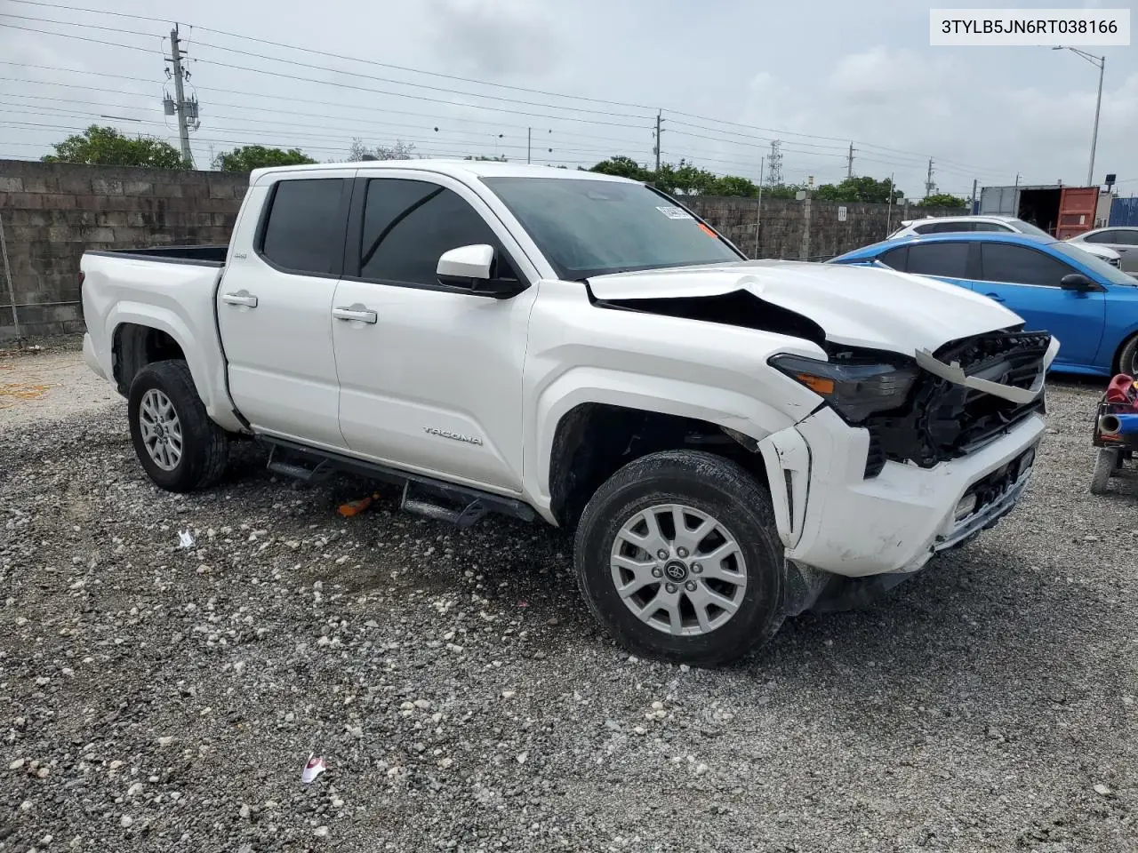 2024 Toyota Tacoma Double Cab VIN: 3TYLB5JN6RT038166 Lot: 62448755