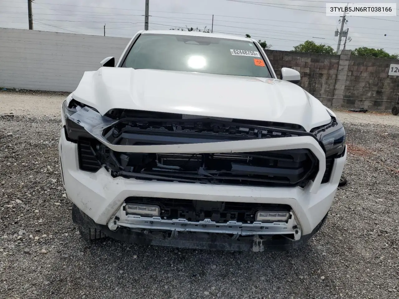 2024 Toyota Tacoma Double Cab VIN: 3TYLB5JN6RT038166 Lot: 62448755