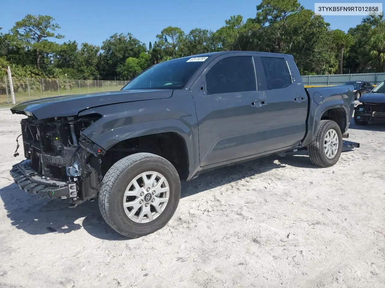 2024 Toyota Tacoma Double Cab VIN: 3TYKB5FN9RT012858 Lot: 62476285
