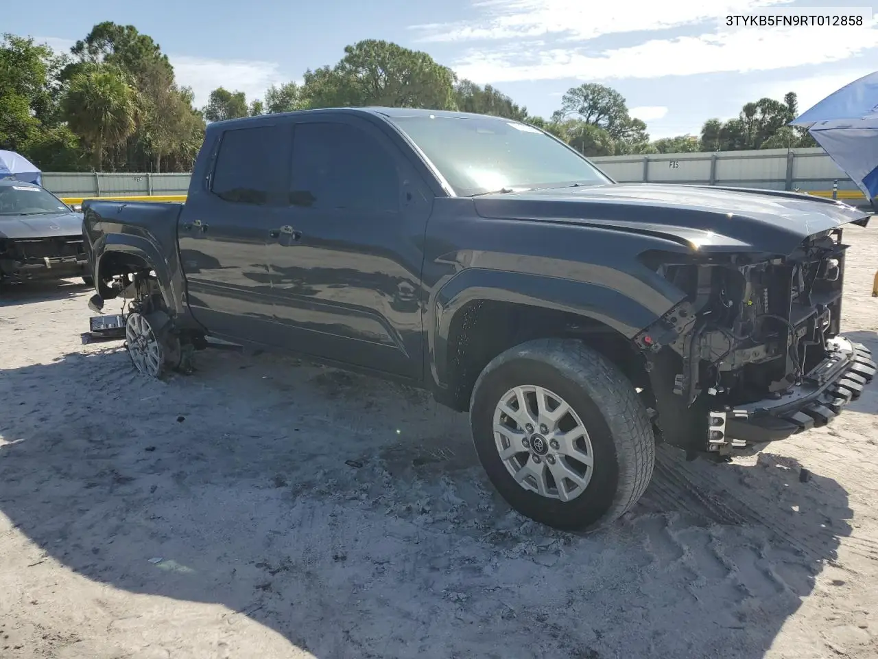 2024 Toyota Tacoma Double Cab VIN: 3TYKB5FN9RT012858 Lot: 62476285