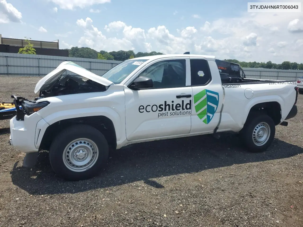 2024 Toyota Tacoma Xtracab VIN: 3TYJDAHN6RT006043 Lot: 63055985