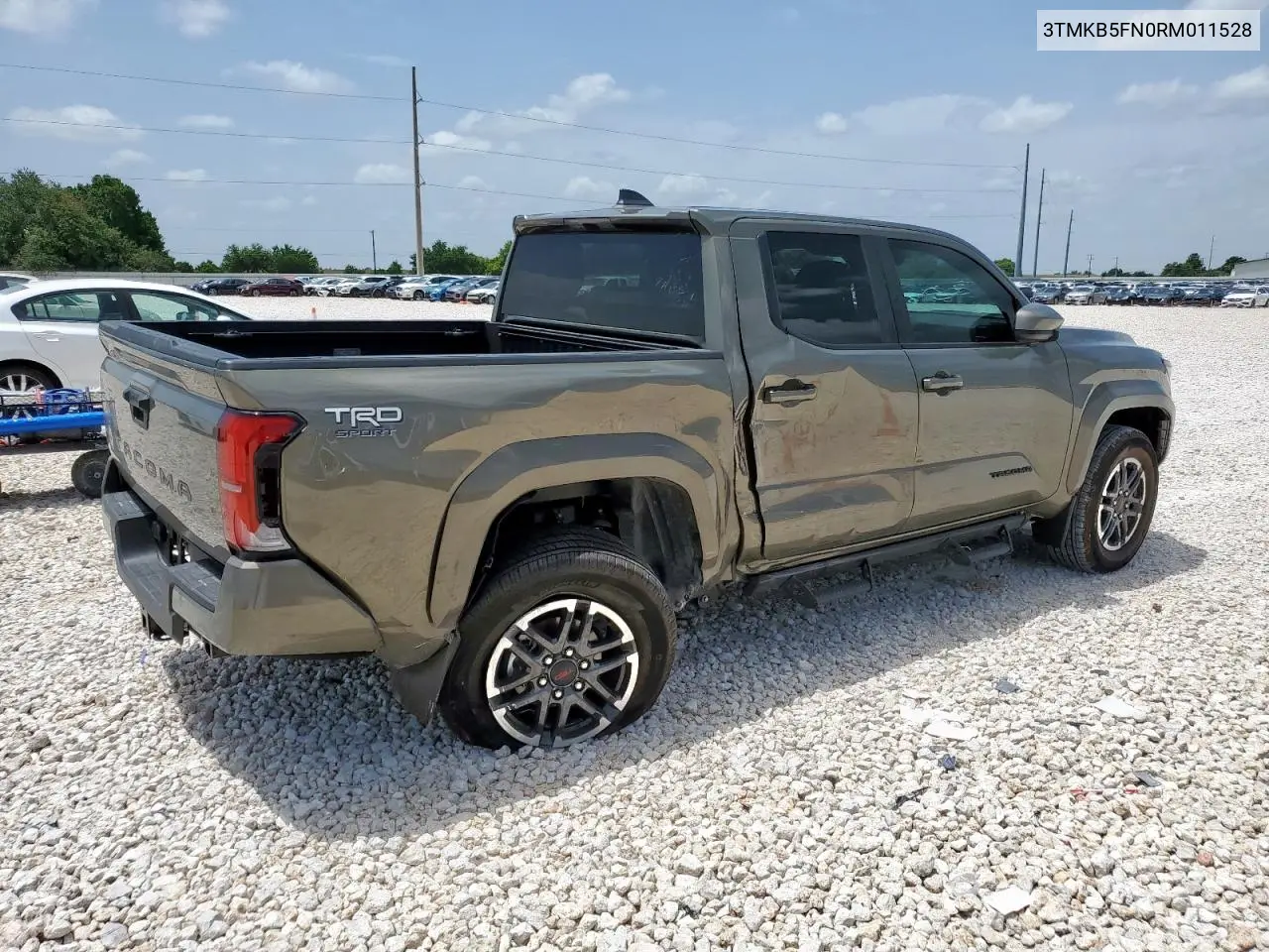 2024 Toyota Tacoma Double Cab VIN: 3TMKB5FN0RM011528 Lot: 63323345