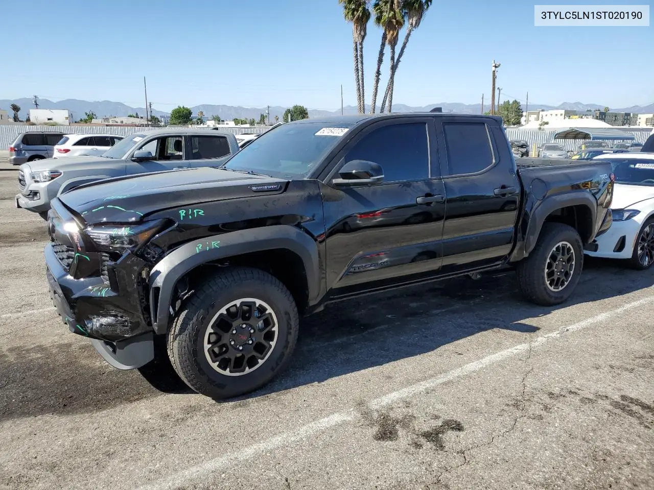 2025 Toyota Tacoma Double Cab VIN: 3TYLC5LN1ST020190 Lot: 62184275