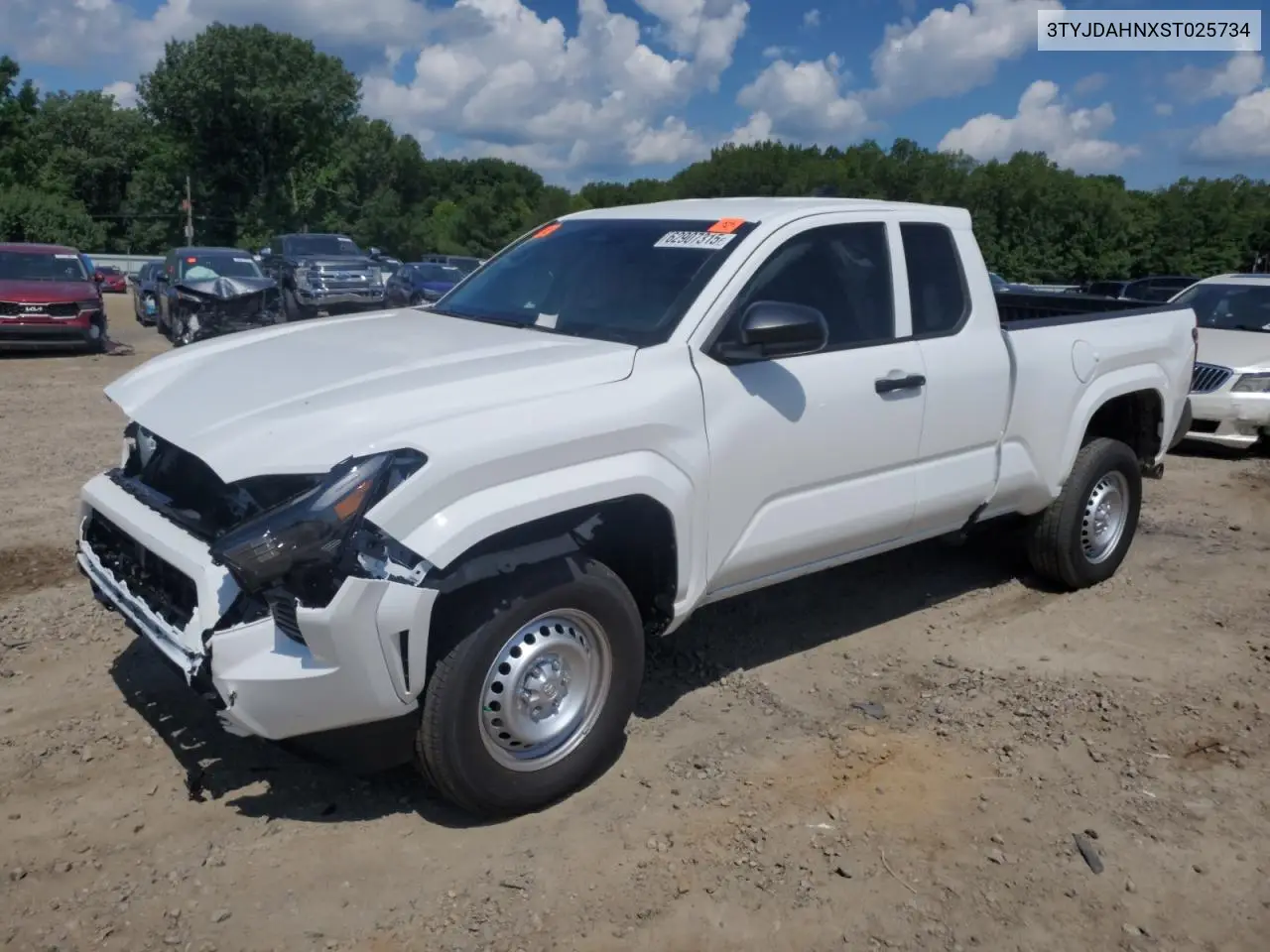 2025 Toyota Tacoma Xtracab VIN: 3TYJDAHNXST025734 Lot: 62907315