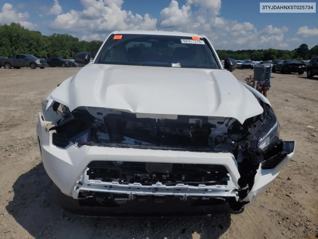 2025 Toyota Tacoma Xtracab VIN: 3TYJDAHNXST025734 Lot: 62907315