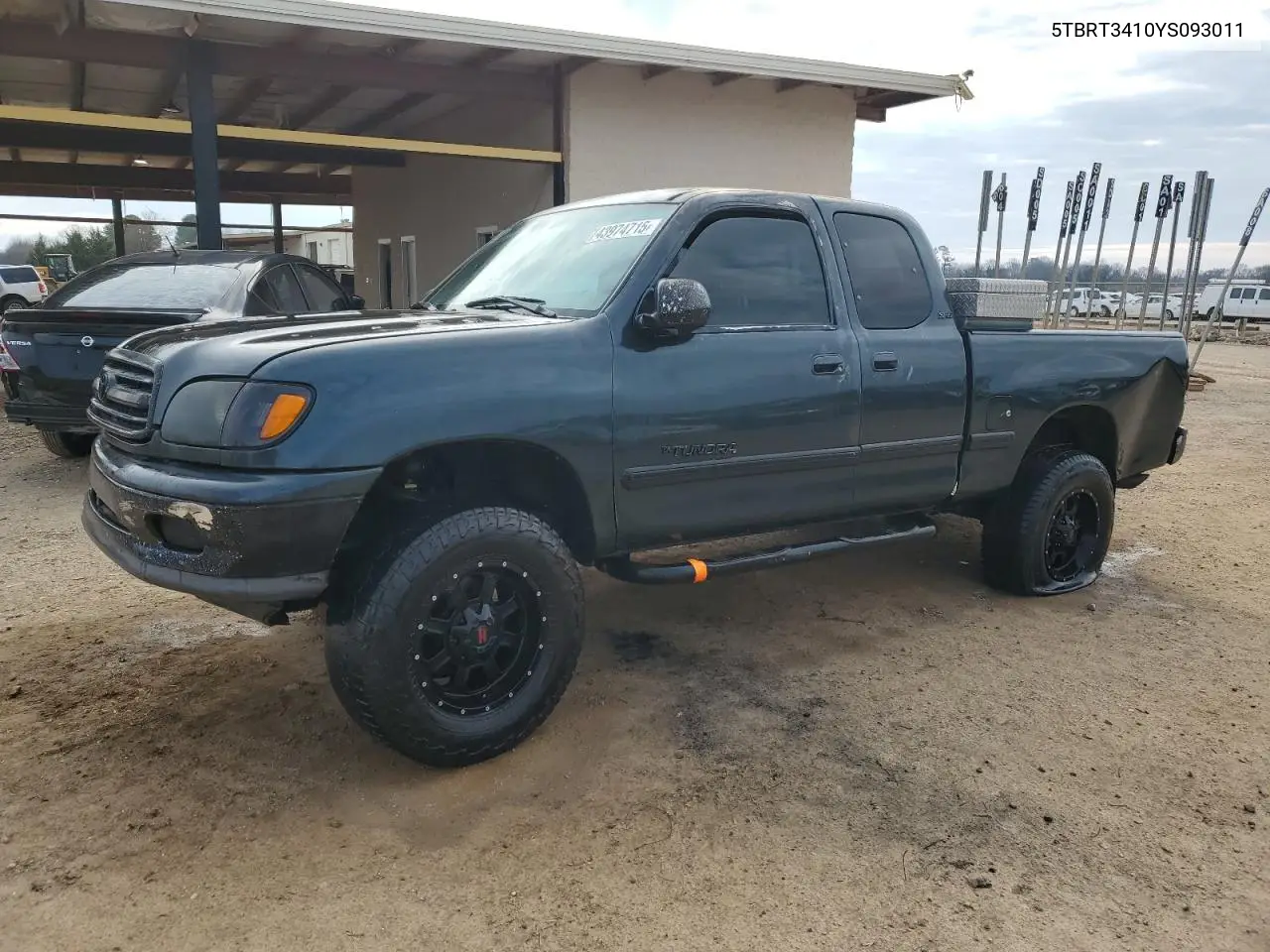 2000 Toyota Tundra Access Cab VIN: 5TBRT3410YS093011 Lot: 43974715