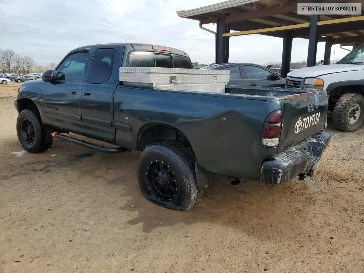 2000 Toyota Tundra Access Cab VIN: 5TBRT3410YS093011 Lot: 43974715