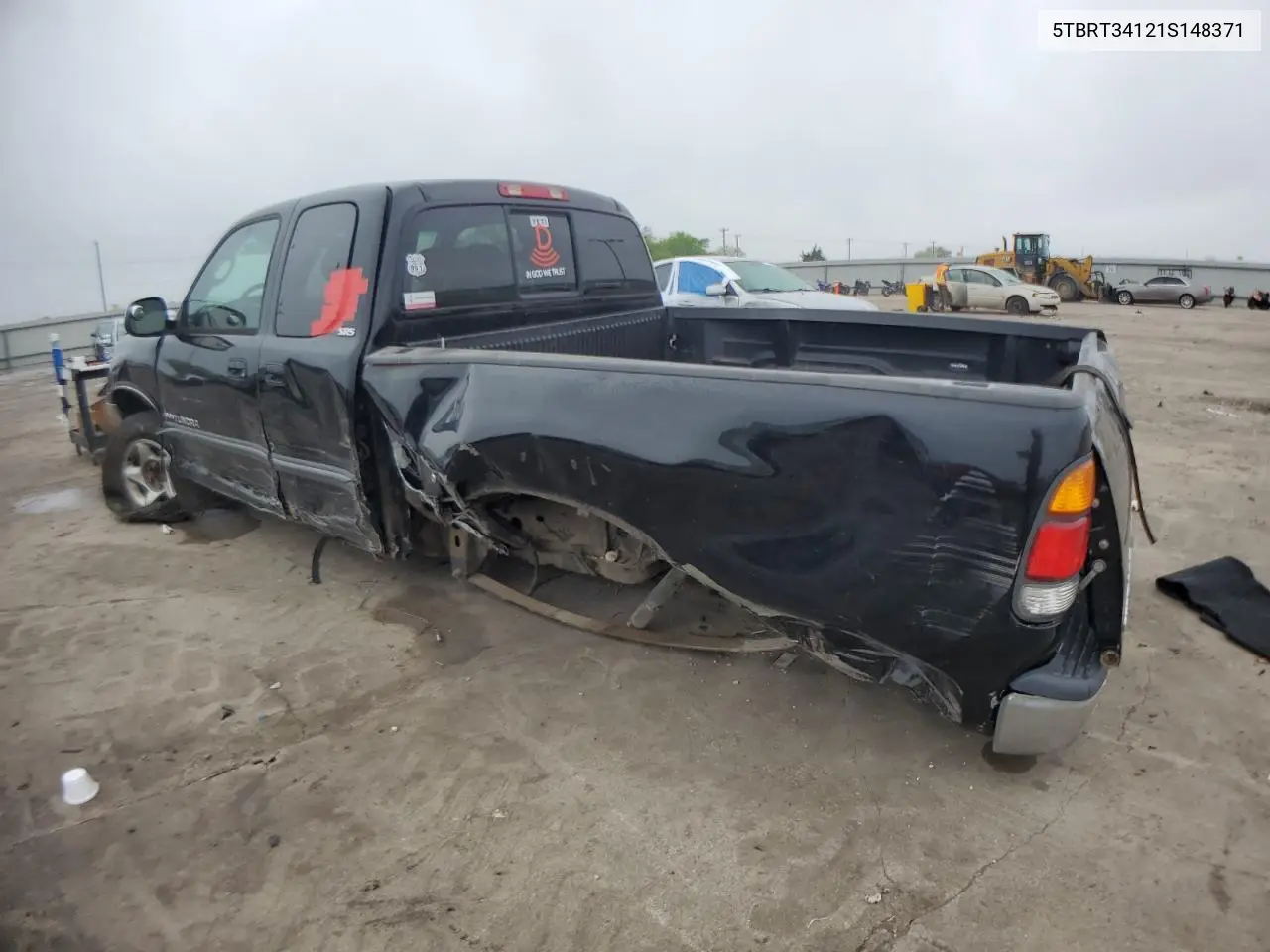 2001 Toyota Tundra Access Cab VIN: 5TBRT34121S148371 Lot: 48792115
