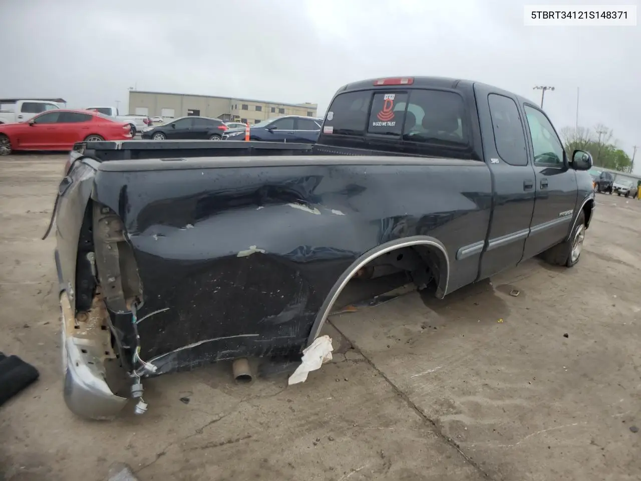 2001 Toyota Tundra Access Cab VIN: 5TBRT34121S148371 Lot: 48792115