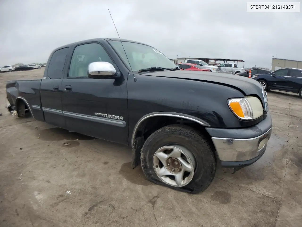 2001 Toyota Tundra Access Cab VIN: 5TBRT34121S148371 Lot: 48792115