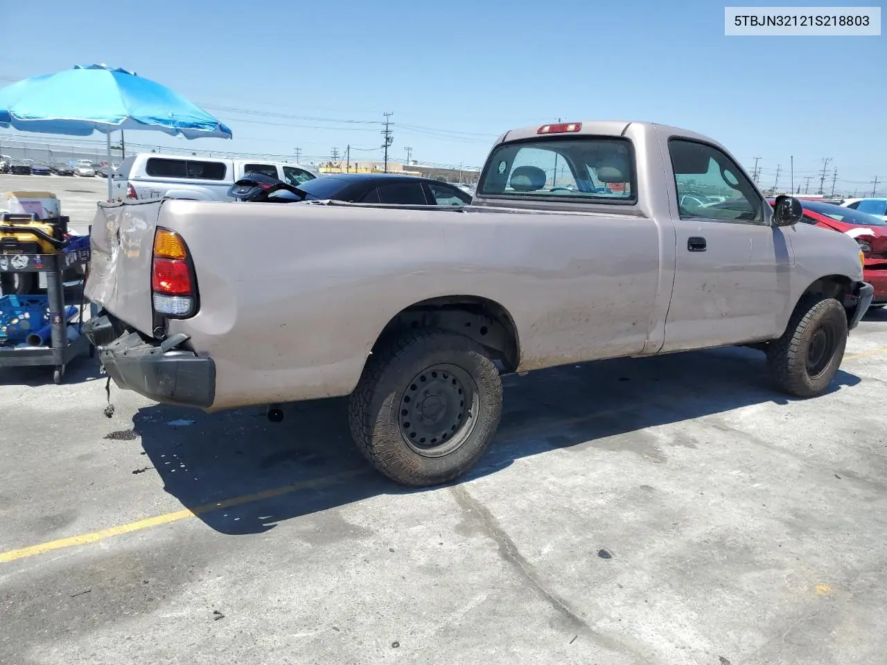 2001 Toyota Tundra VIN: 5TBJN32121S218803 Lot: 56978205