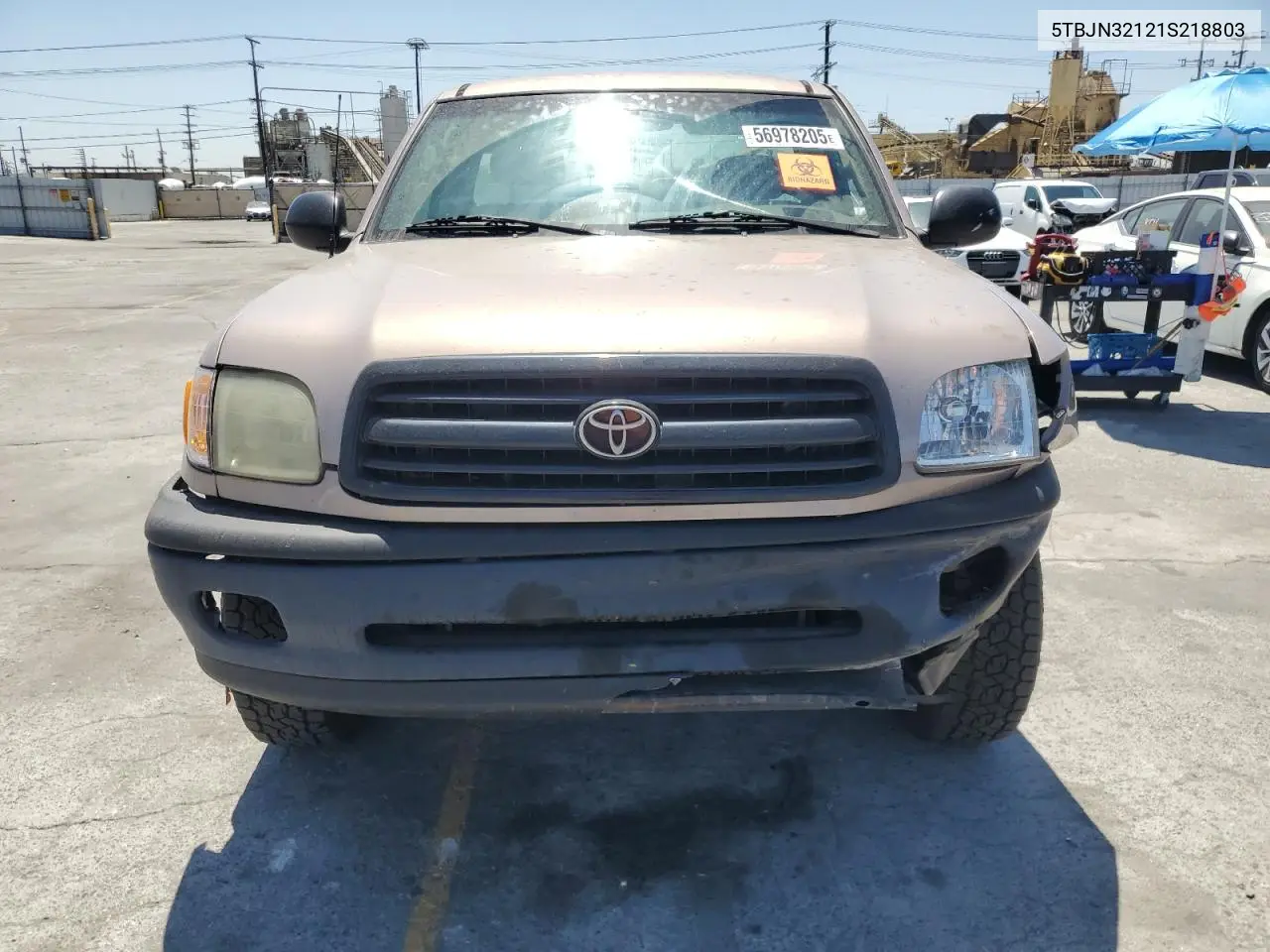 2001 Toyota Tundra VIN: 5TBJN32121S218803 Lot: 56978205