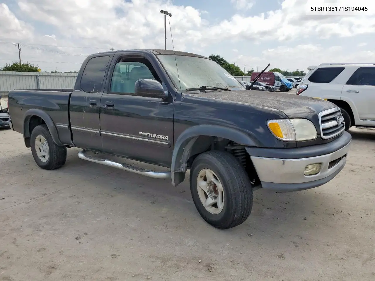 2001 Toyota Tundra Access Cab Limited VIN: 5TBRT38171S194045 Lot: 59787005
