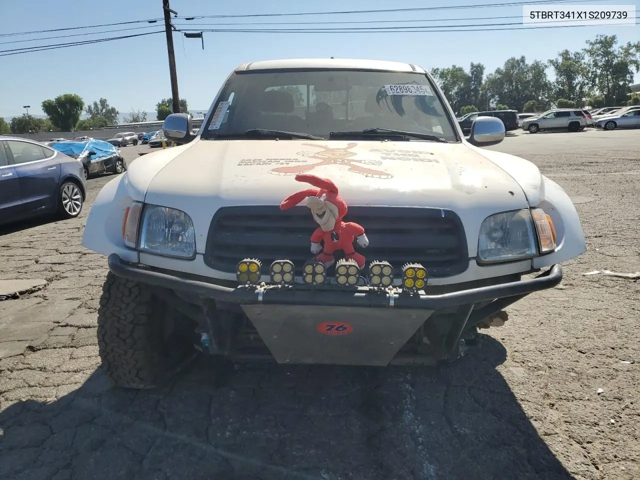 2001 Toyota Tundra Access Cab VIN: 5TBRT341X1S209739 Lot: 62898945