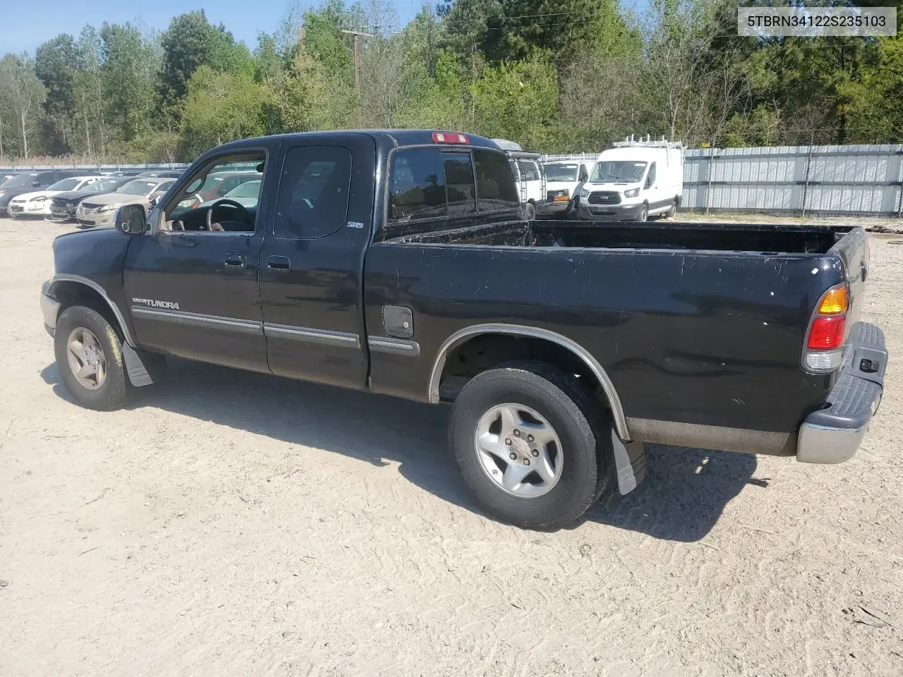 2002 Toyota Tundra Access Cab Sr5 VIN: 5TBRN34122S235103 Lot: 53354015