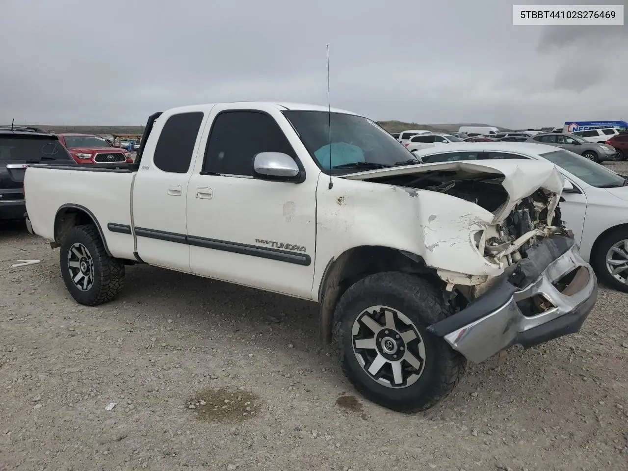 2002 Toyota Tundra Access Cab VIN: 5TBBT44102S276469 Lot: 56929365