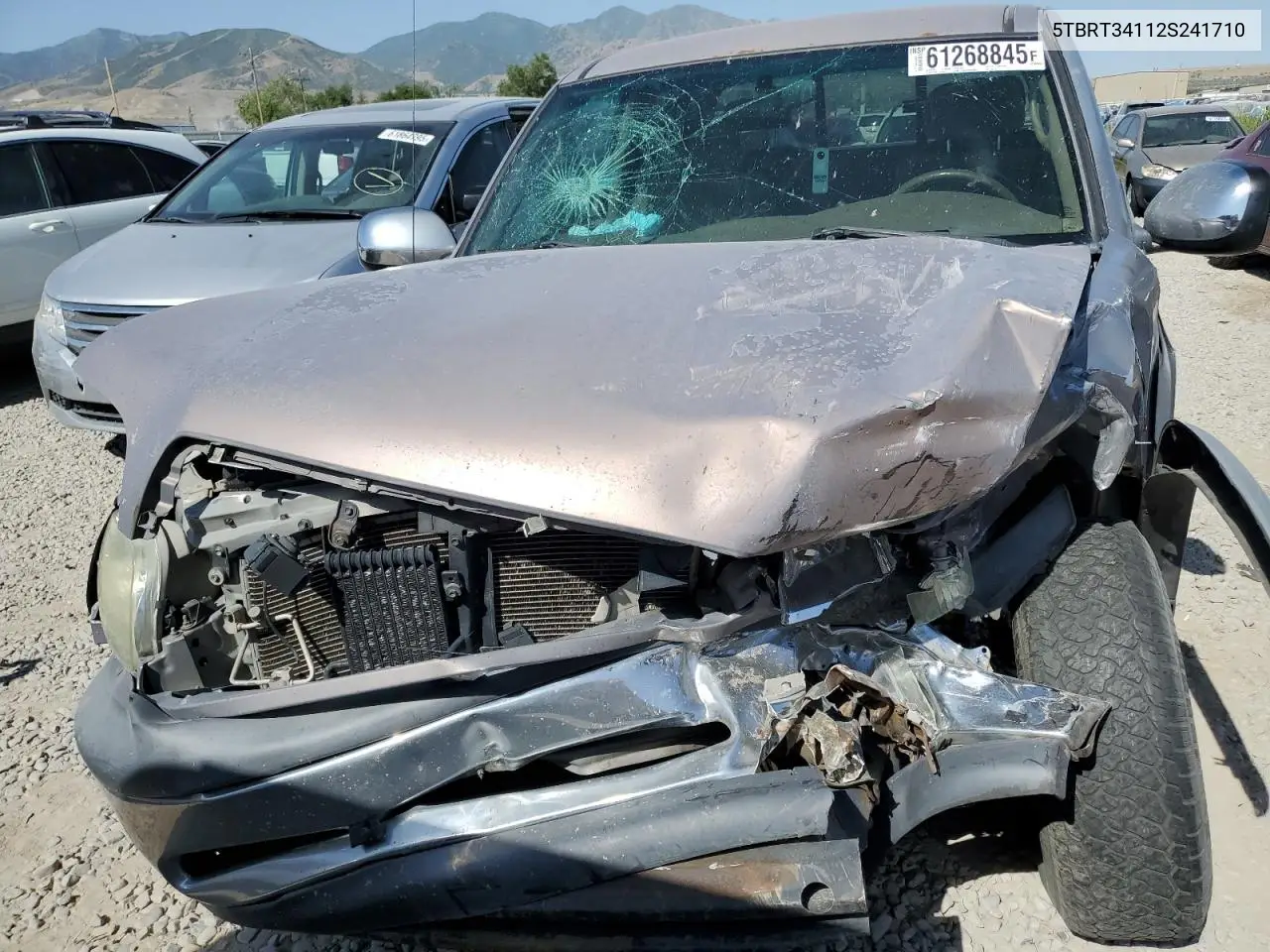 2002 Toyota Tundra Access Cab VIN: 5TBRT34112S241710 Lot: 61268845