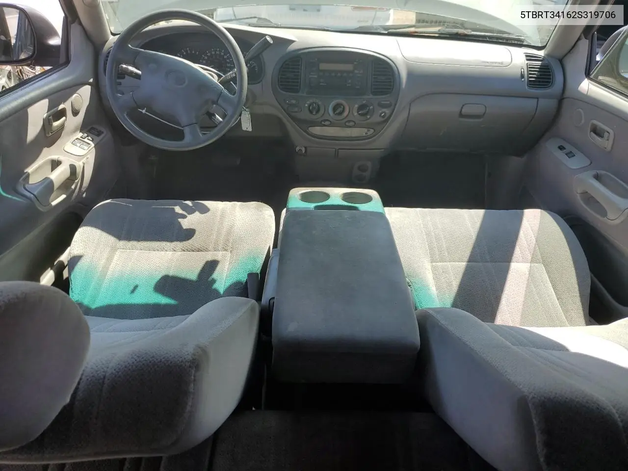 2002 Toyota Tundra Access Cab VIN: 5TBRT34162S319706 Lot: 62978105