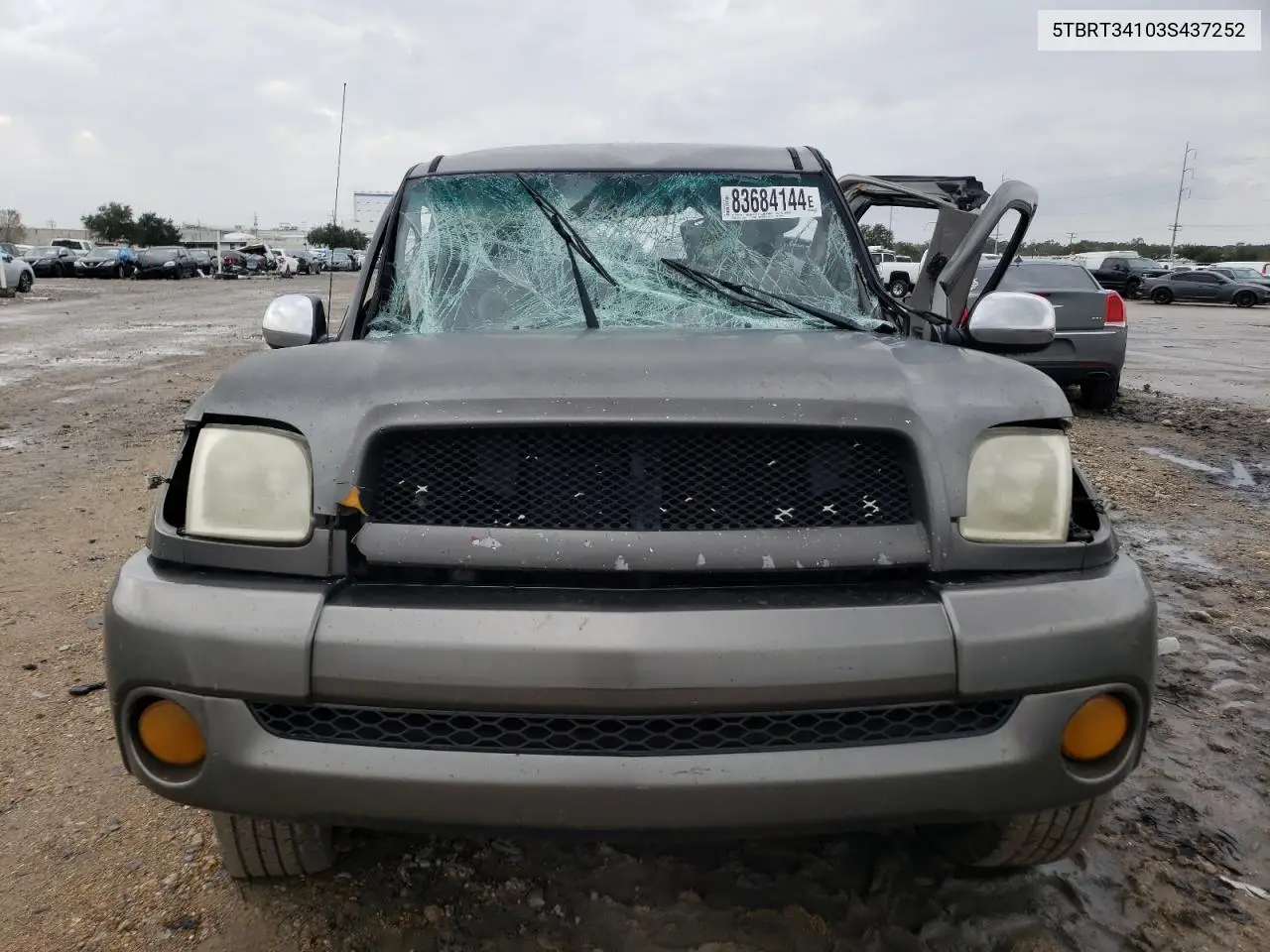 2003 Toyota Tundra Access Cab Sr5 VIN: 5TBRT34103S437252 Lot: 48179205