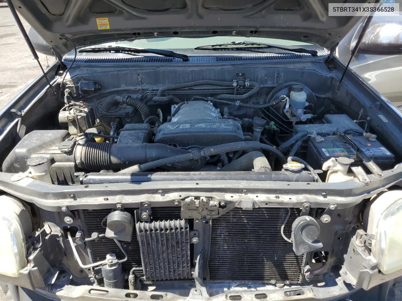 2003 Toyota Tundra Access Cab Sr5 VIN: 5TBRT341X3S366528 Lot: 56738505