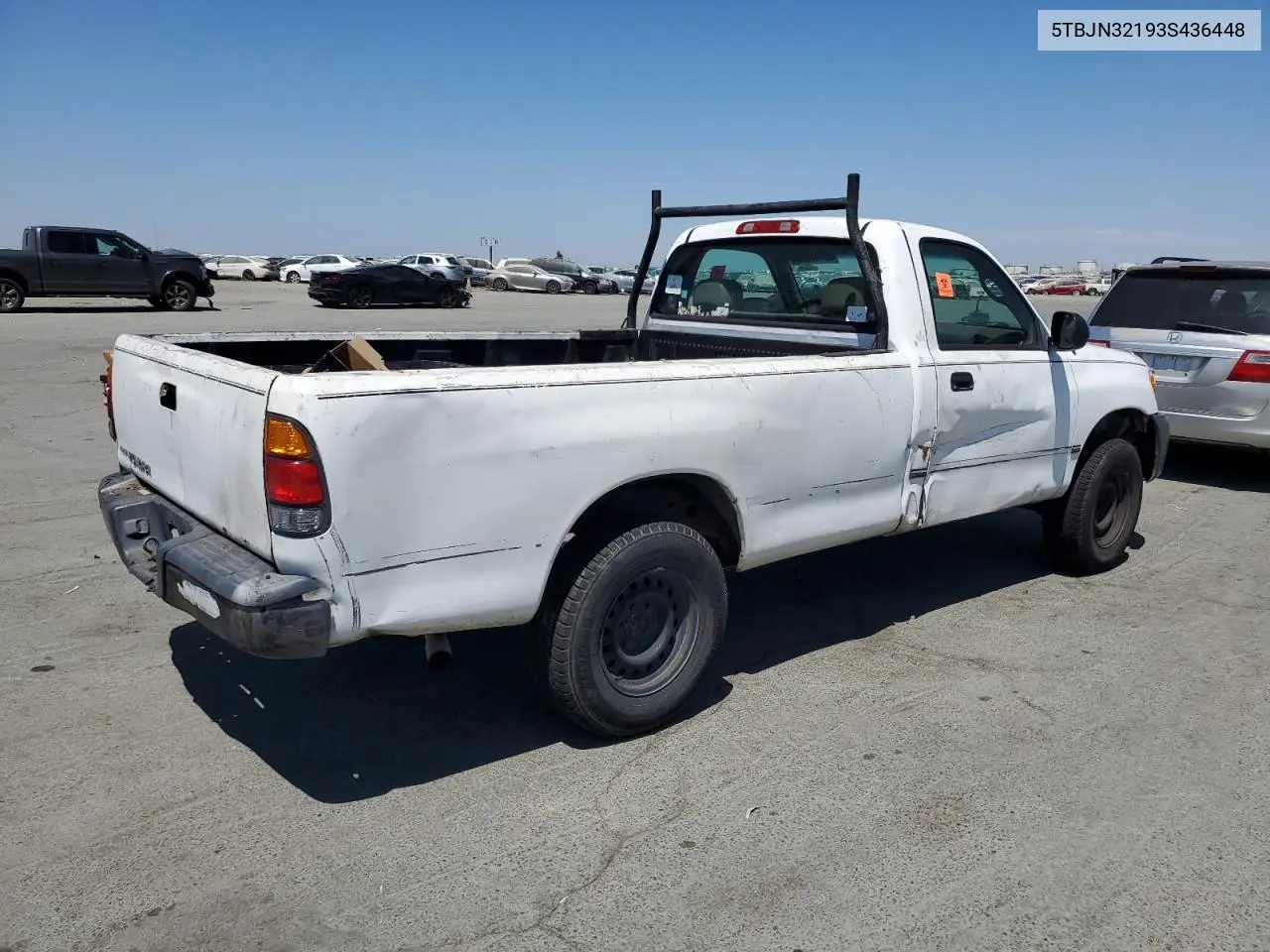 2003 Toyota Tundra VIN: 5TBJN32193S436448 Lot: 63147665
