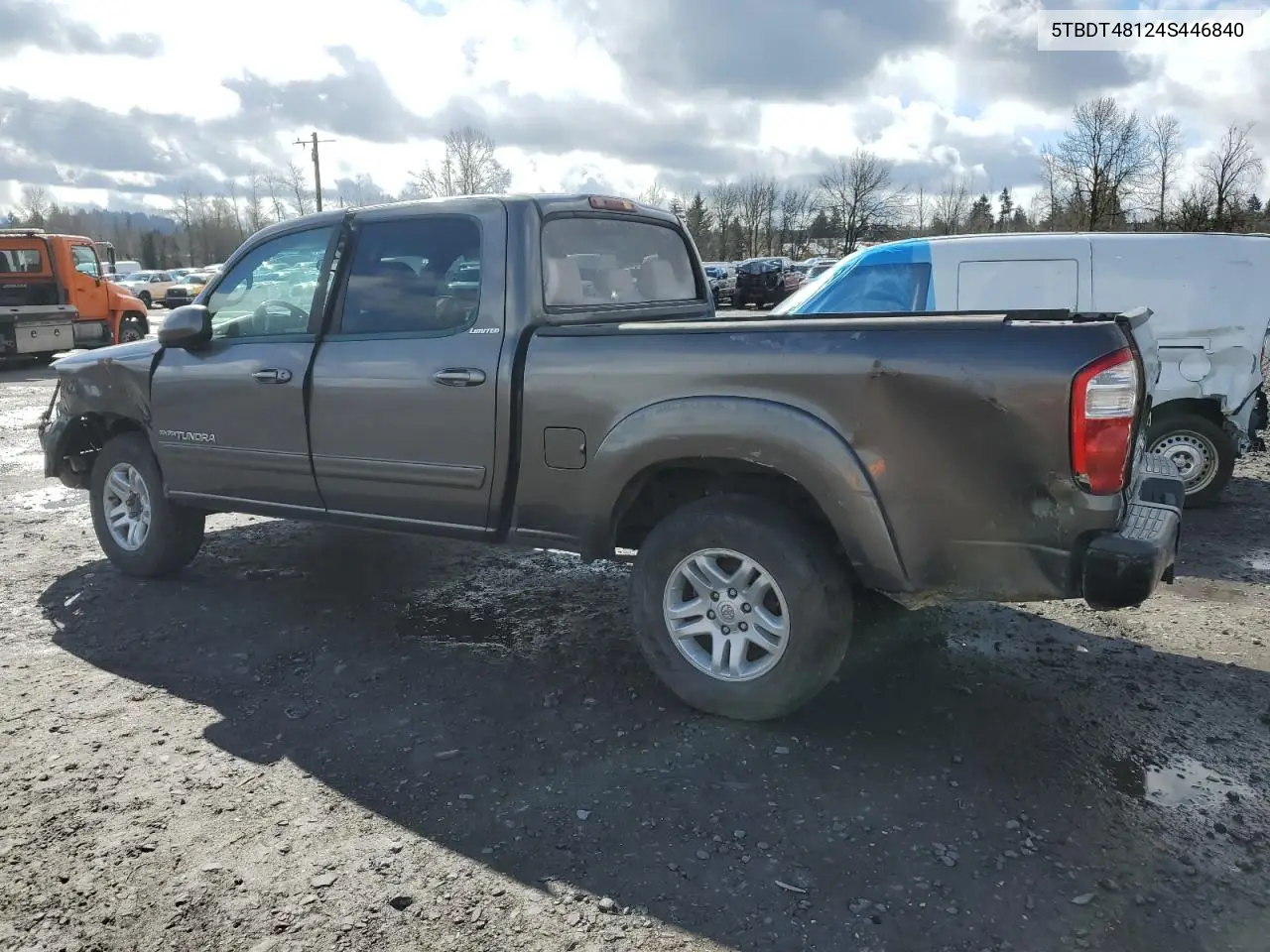 2004 Toyota Tundra Double Cab Limited VIN: 5TBDT48124S446840 Lot: 48339595