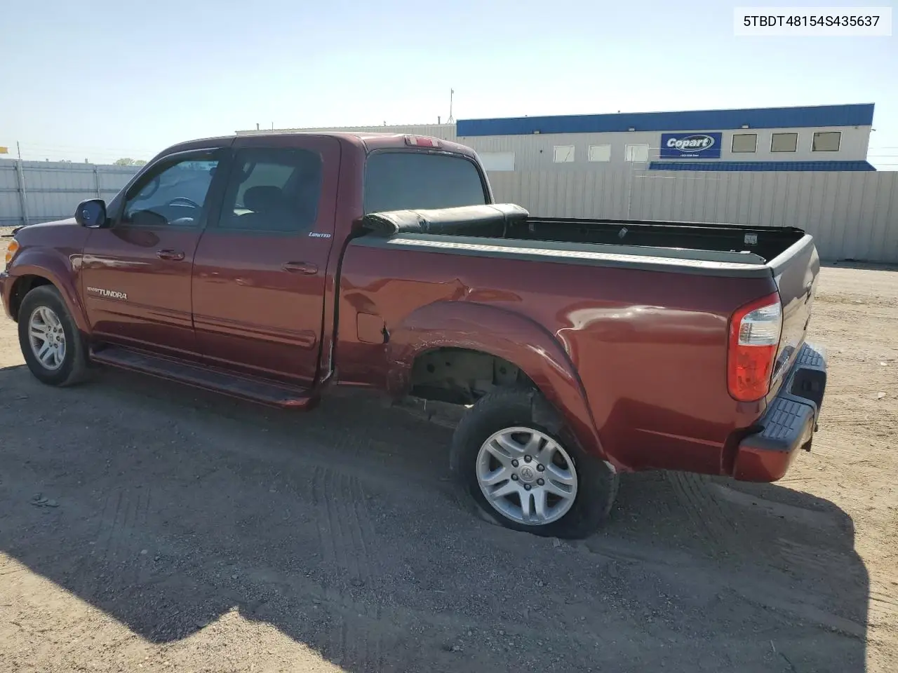 2004 Toyota Tundra Double Cab Limited VIN: 5TBDT48154S435637 Lot: 56684855
