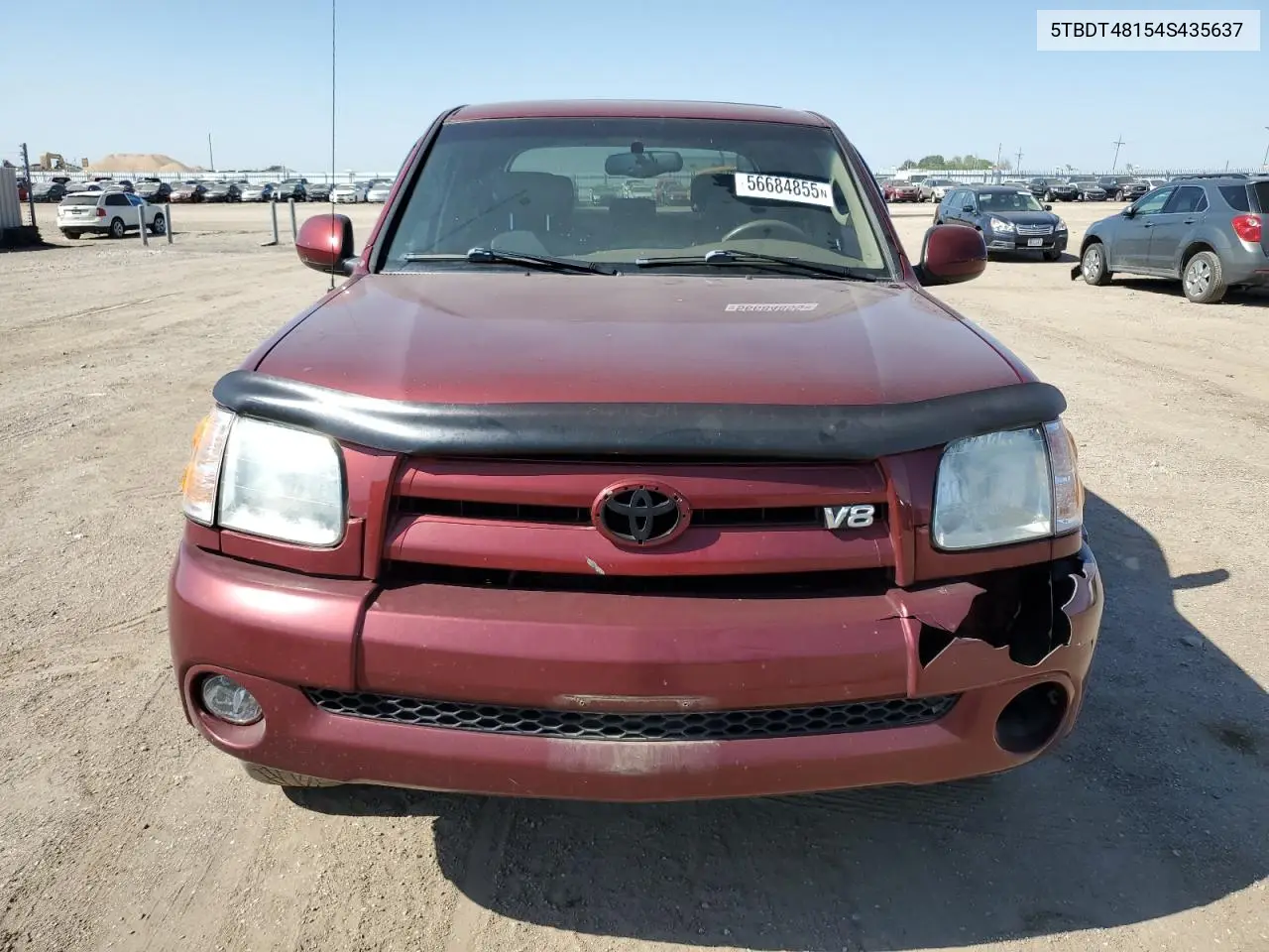 2004 Toyota Tundra Double Cab Limited VIN: 5TBDT48154S435637 Lot: 56684855