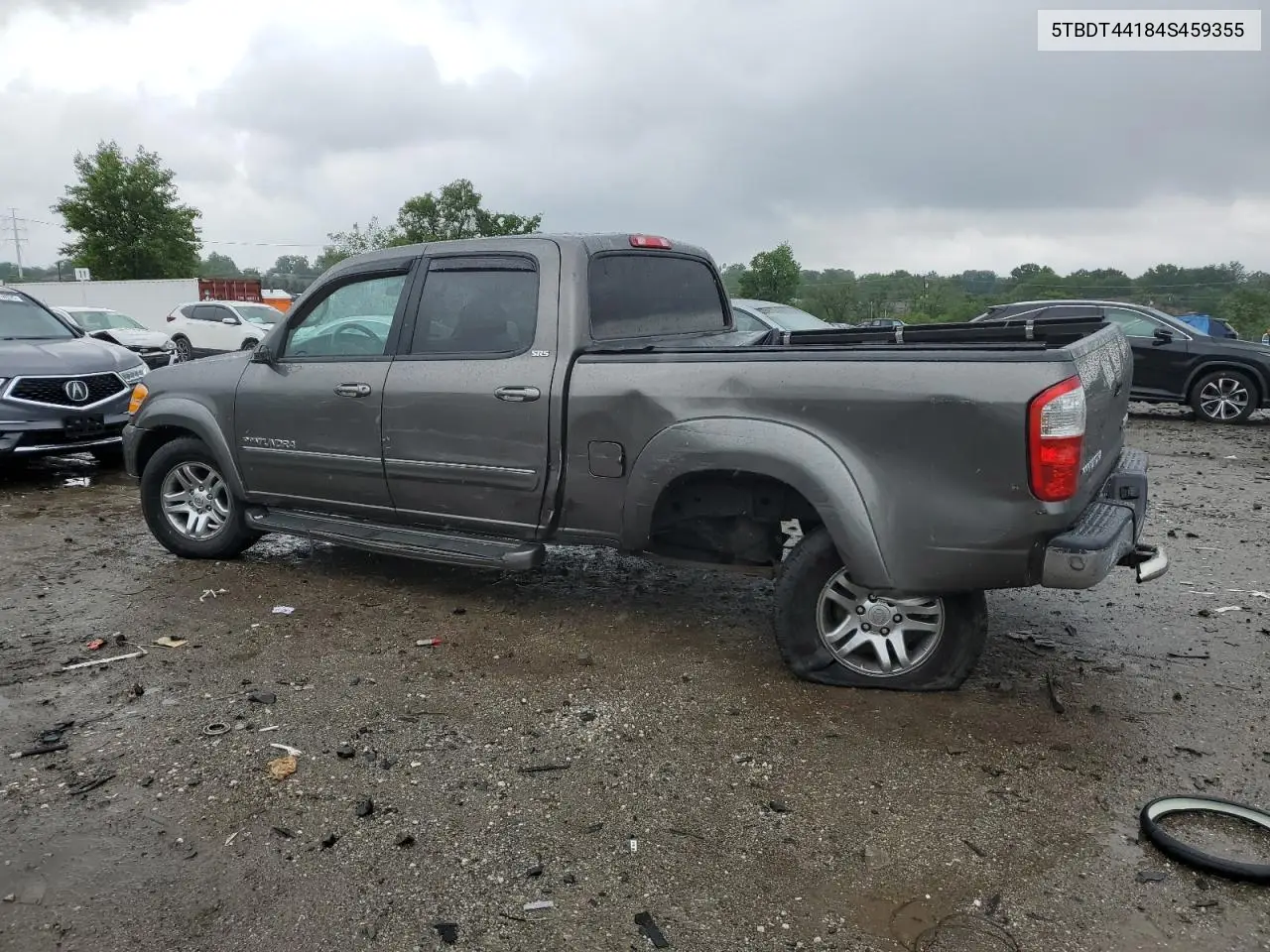2004 Toyota Tundra Double Cab Sr5 VIN: 5TBDT44184S459355 Lot: 56726555
