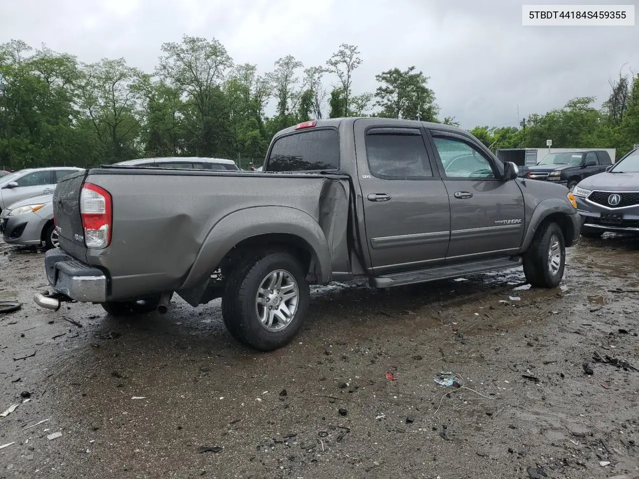 2004 Toyota Tundra Double Cab Sr5 VIN: 5TBDT44184S459355 Lot: 56726555