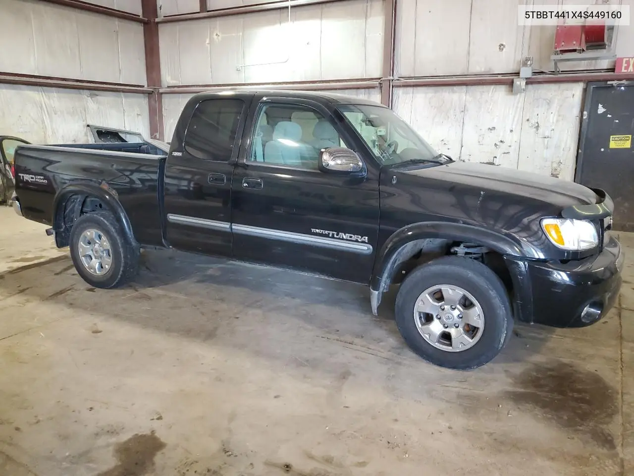 2004 Toyota Tundra Access Cab Sr5 VIN: 5TBBT441X4S449160 Lot: 56820105