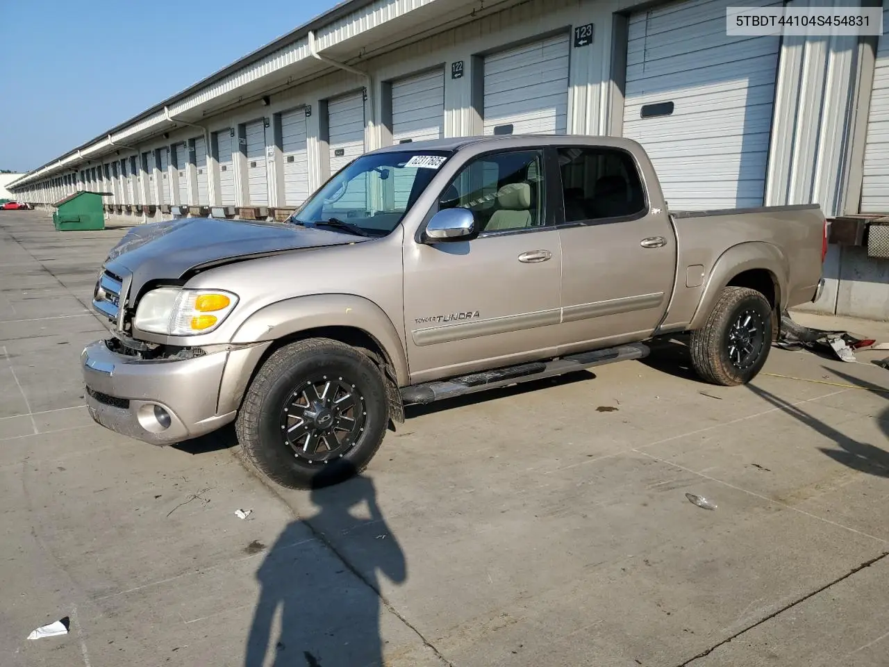 2004 Toyota Tundra Double Cab Sr5 VIN: 5TBDT44104S454831 Lot: 62317605