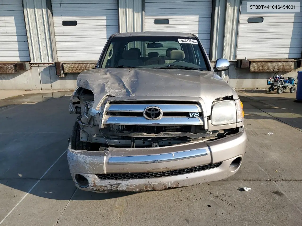 2004 Toyota Tundra Double Cab Sr5 VIN: 5TBDT44104S454831 Lot: 62317605