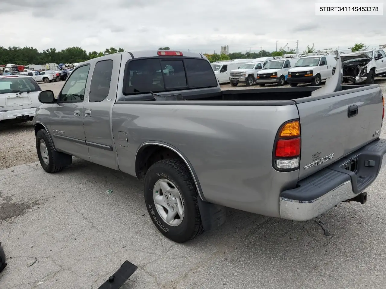 2004 Toyota Tundra Access Cab Sr5 VIN: 5TBRT34114S453378 Lot: 62464975