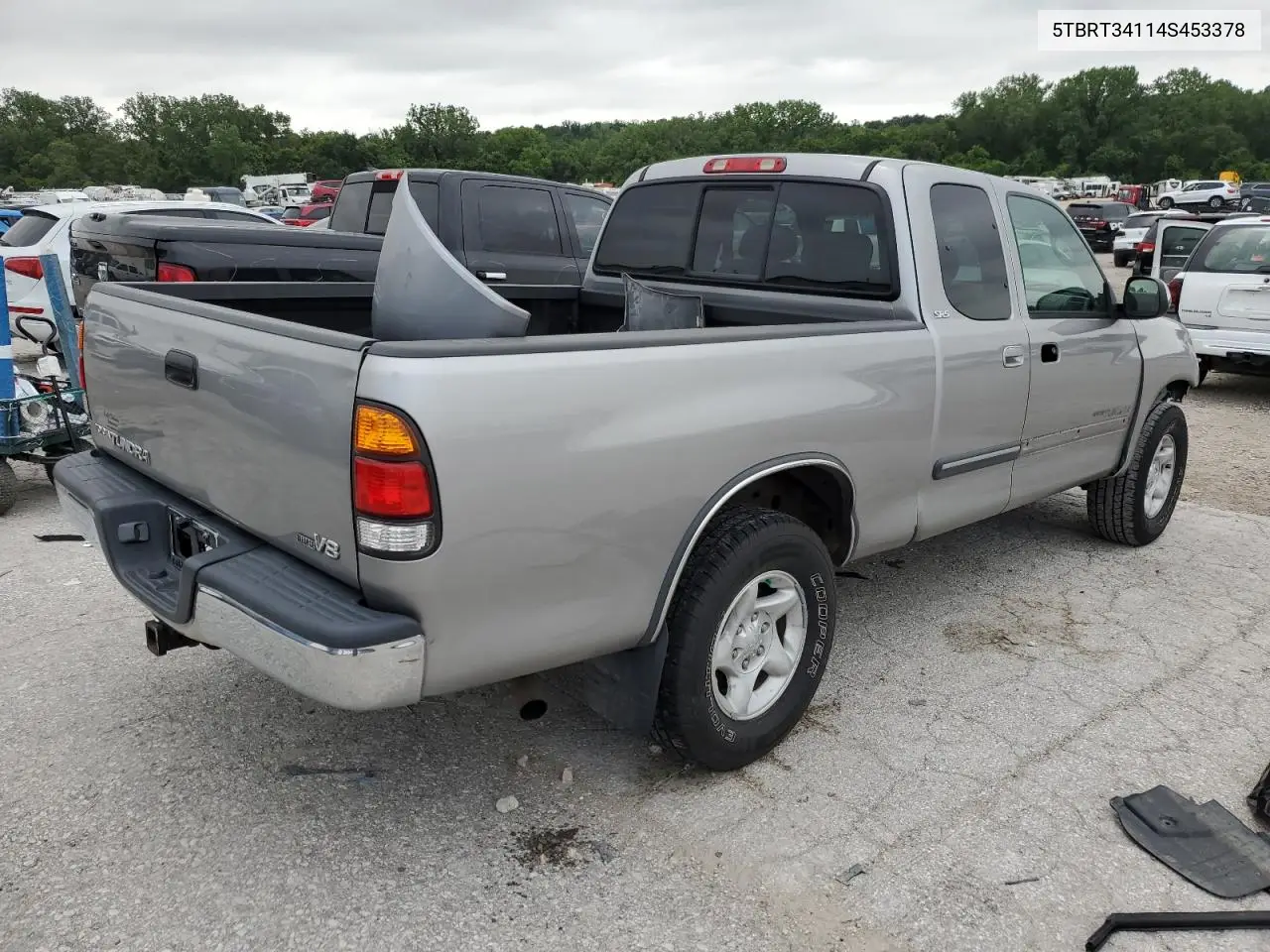 2004 Toyota Tundra Access Cab Sr5 VIN: 5TBRT34114S453378 Lot: 62464975