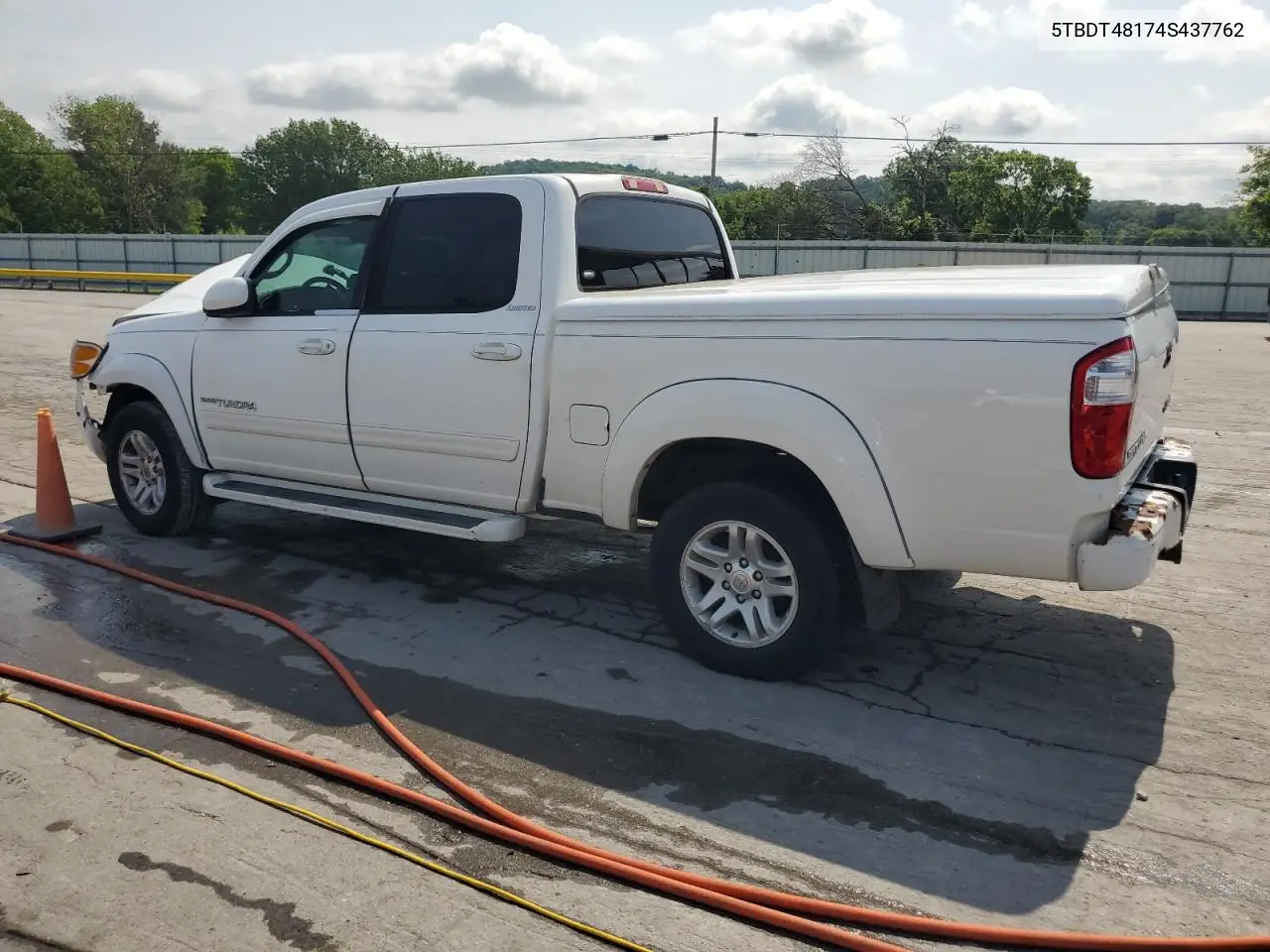2004 Toyota Tundra Double Cab Limited VIN: 5TBDT48174S437762 Lot: 62943695