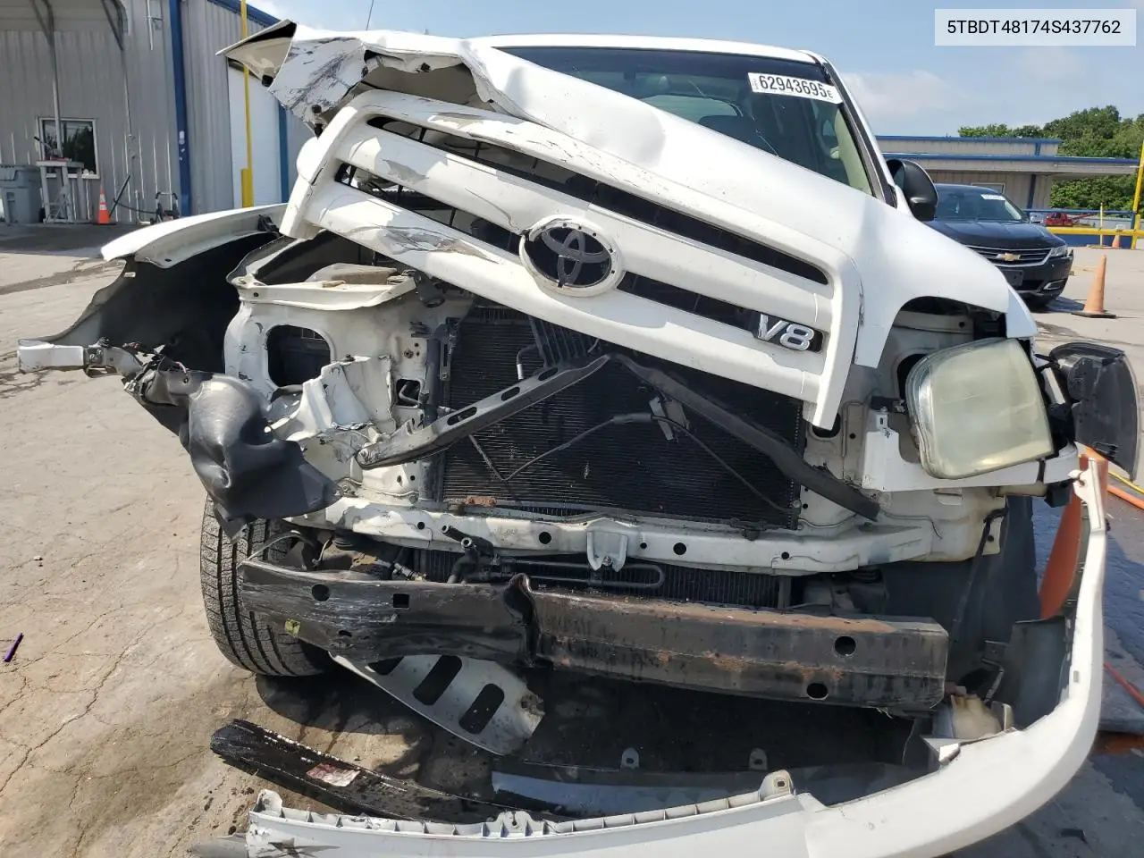 2004 Toyota Tundra Double Cab Limited VIN: 5TBDT48174S437762 Lot: 62943695
