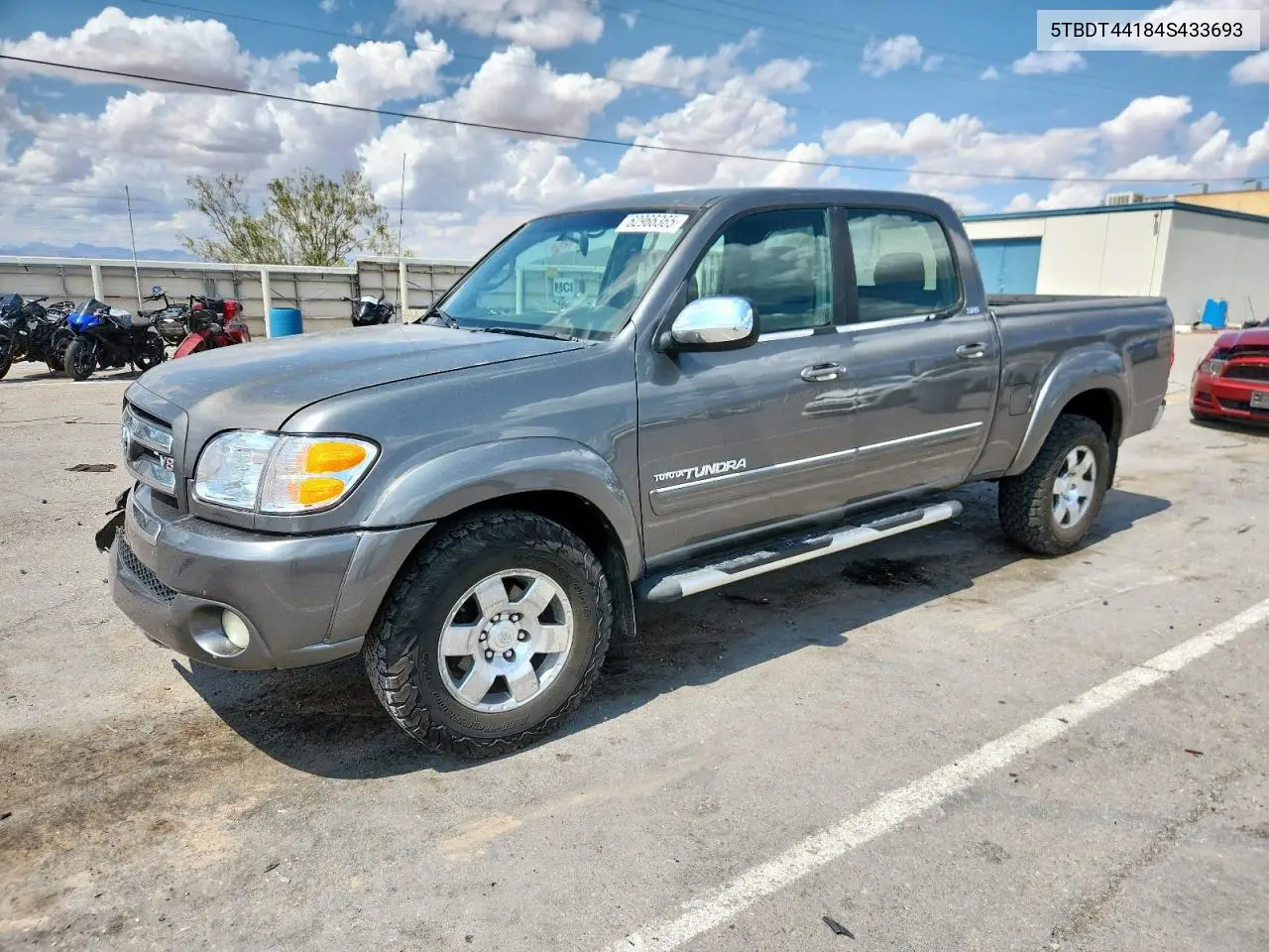 2004 Toyota Tundra Double Cab Sr5 VIN: 5TBDT44184S433693 Lot: 62966365
