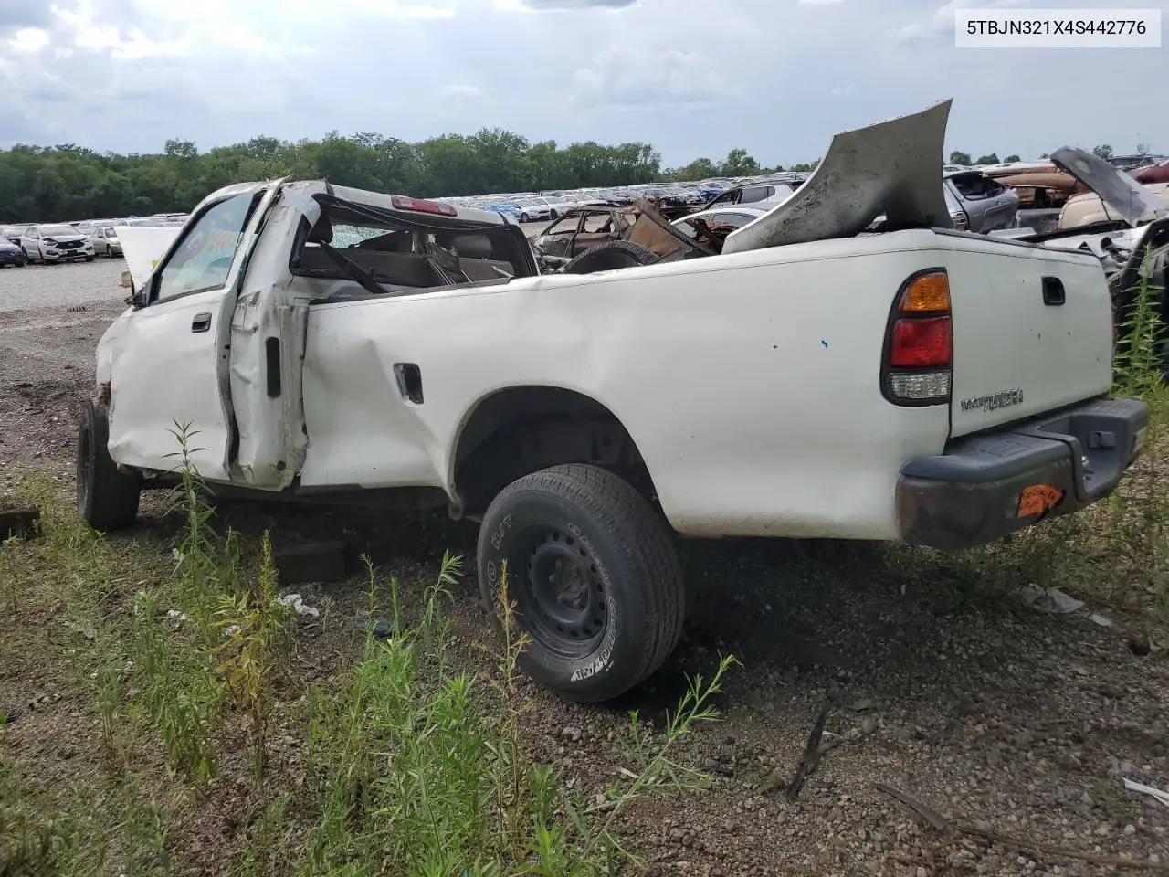 2004 Toyota Tundra VIN: 5TBJN321X4S442776 Lot: 63484845
