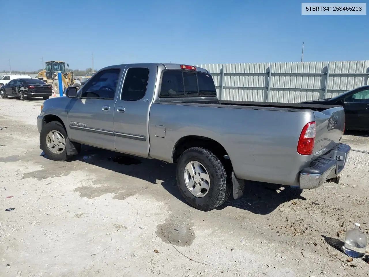 2005 Toyota Tundra Access Cab Sr5 VIN: 5TBRT34125S465203 Lot: 43371625