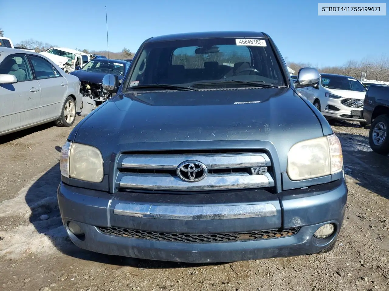 2005 Toyota Tundra Double Cab Sr5 VIN: 5TBDT44175S499671 Lot: 45646185